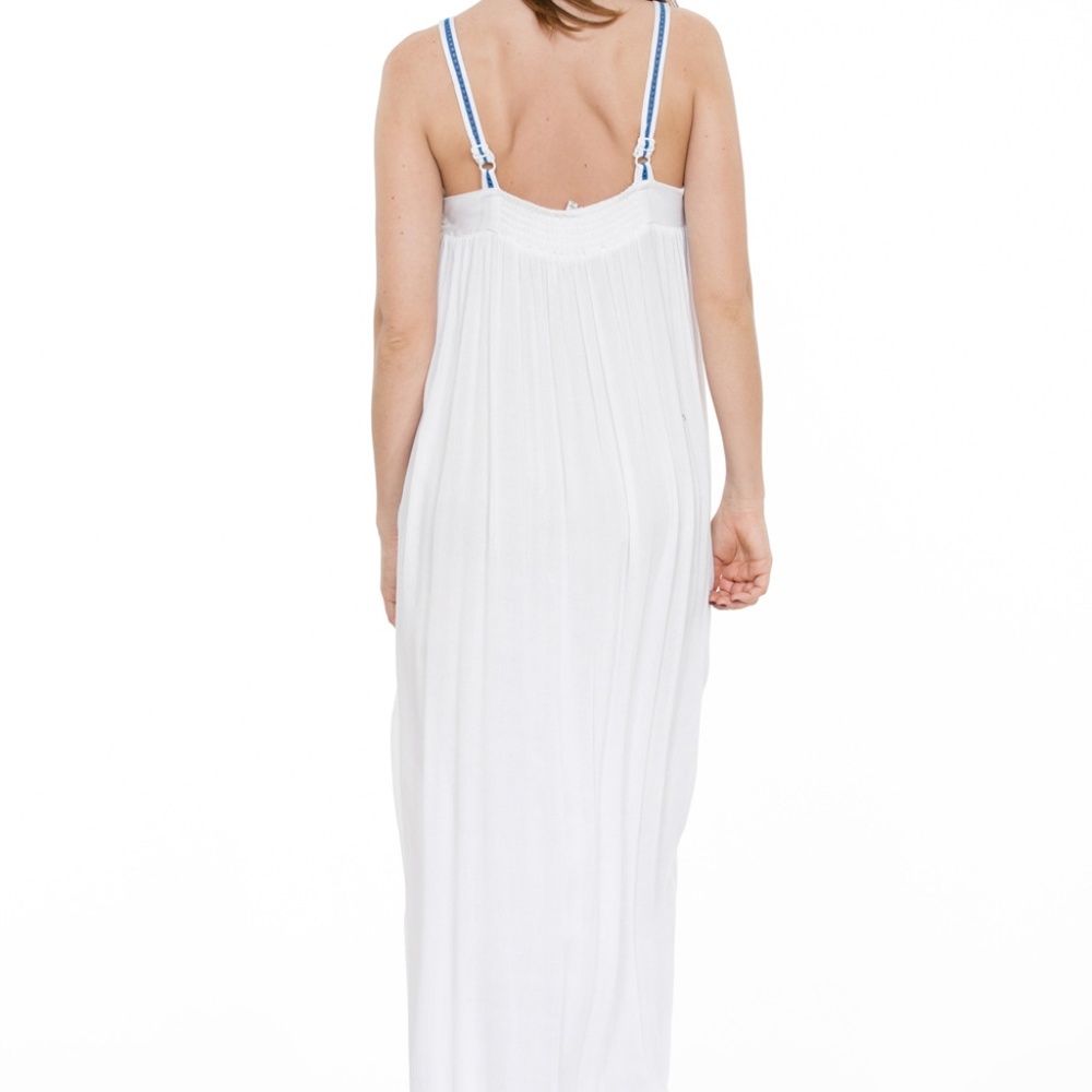 SLEEEVELESS STRAP LONG DRESS - Picture 6 of 6